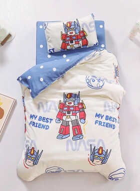 儿童被套单件纯棉被罩100全棉幼儿园宝宝婴儿1.21.5卡通120x150cm