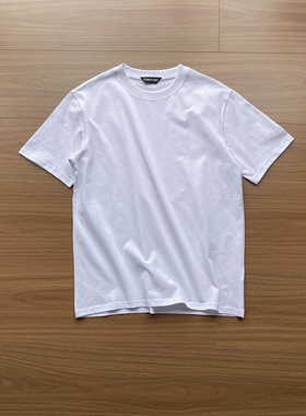 beams effect 25SS男女同款纯色圆领短袖T恤