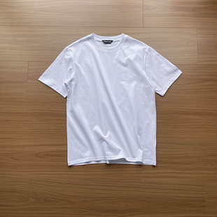 纯色圆领短袖 25SS男女同款 T恤 effect beams