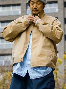 秋季日本制 GORE-TEX CrewJacket夹克男机能防水宽松立领外套潮牌