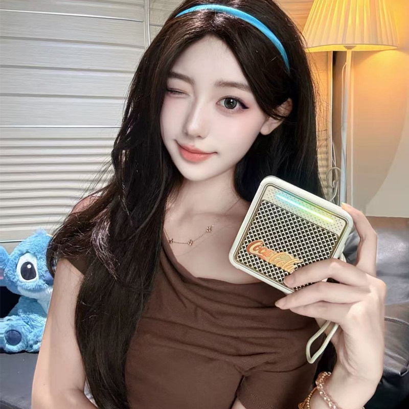 可口可乐T51 复古蓝牙音响高音质新款无线户外便携插卡低音炮音箱