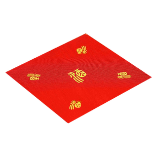 土陶酒瓶配件陶瓷酒坛大红盖布酒瓶器用酒布酒绳酒罐流苏绳子装饰