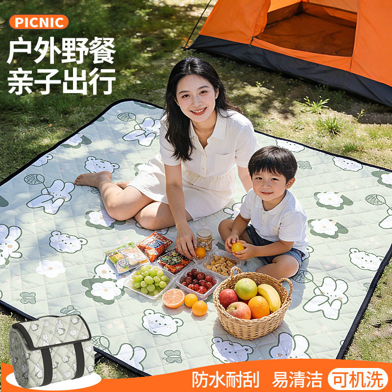 户外野餐垫加厚垫户外露营便携式地垫防水沙滩垫子坐垫垫子,居家布艺,餐垫,淘宝优惠券,粉丝福利购,淘宝优惠卷