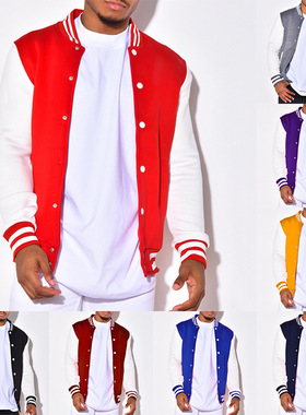 Baseball clothing trend youth jacket 长袖棒球服潮流青年夹克