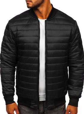 Cotton-padded jacket with standup collar棉袄男士立领棉衣外套