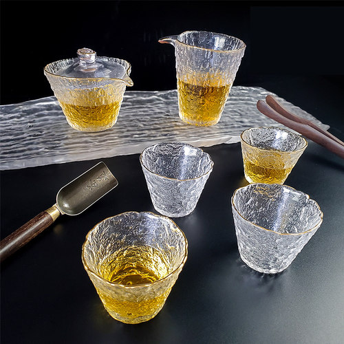 YHJ品茗杯玻璃茶具冰露