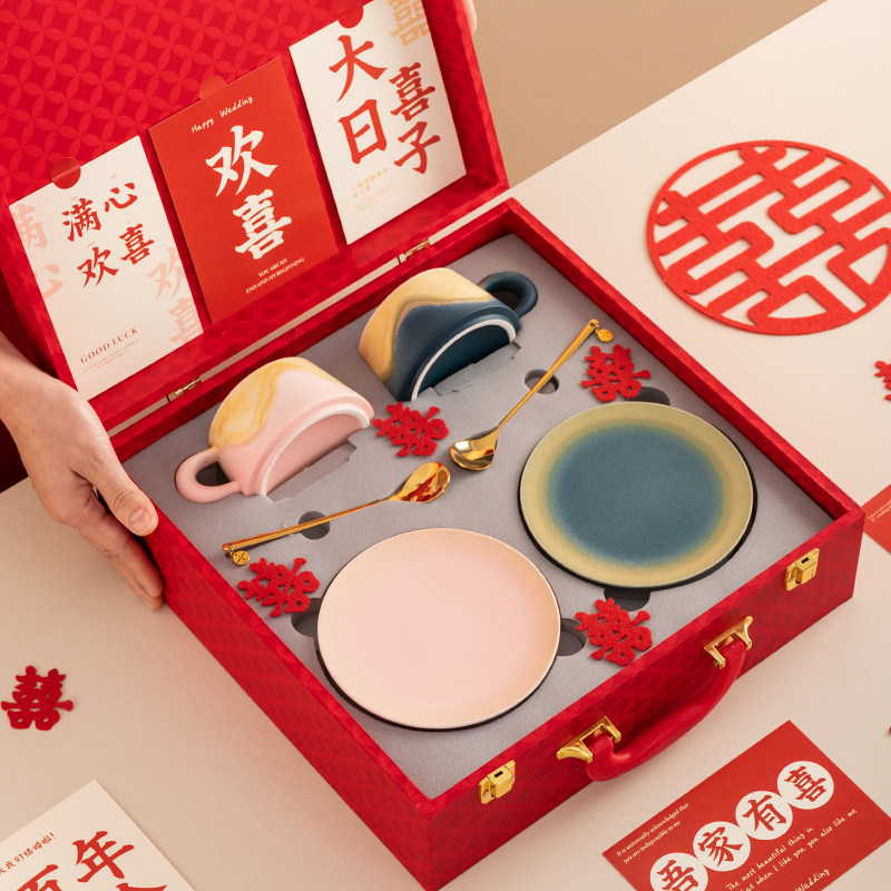 唐呈新婚结婚订婚礼物礼品送新娘新郎新人闺蜜朋友的实用高档杯子,节庆用品/礼品,创意礼盒/礼品套组,淘宝优惠券,粉丝福利购,淘宝优惠卷