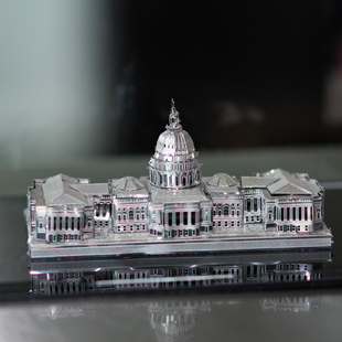 美国国会 3D立体金属拼图DIY创意摆件高级感玩具送男女朋友礼物