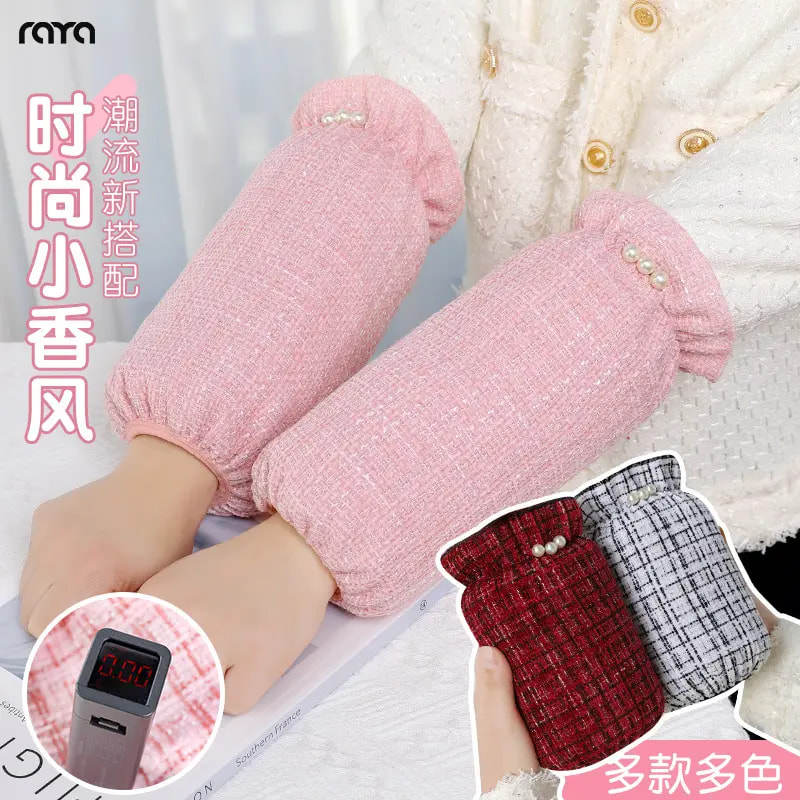 小香风酒红色袖套短款套袖女款冬季韩版学生袖头百搭洋气成人护袖,家庭/个人清洁工具,袖套,淘宝优惠券,粉丝福利购,淘宝优惠卷