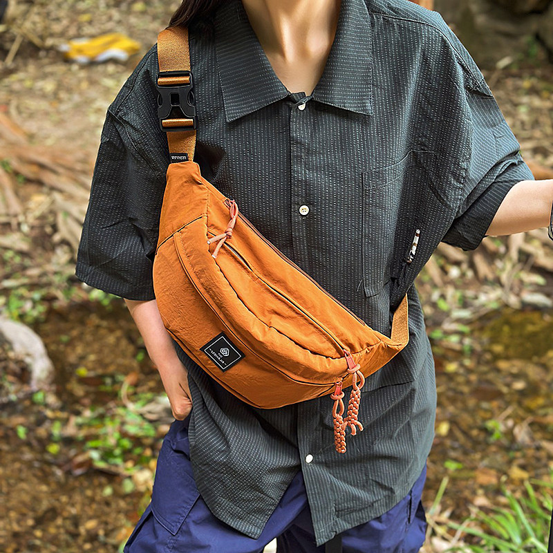 时尚简约纯色百搭腰包斜挎包挎包单肩运动包轻便休闲时尚胸包耐用,箱包皮具/热销女包/男包,胸包,淘宝优惠券,粉丝福利购,淘宝优惠卷