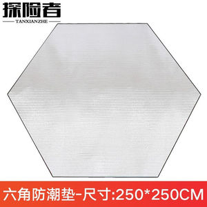 探险者（TANXIANZHE）帐篷户外露营全自动六角黑胶帐篷便携式可折