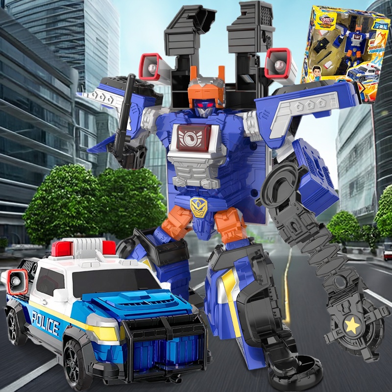 咖宝车神燃兽风暴变形汽车玩具机器人机甲男孩卡宝车神变身合体