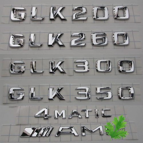 老款奔驰GLK车标后尾标