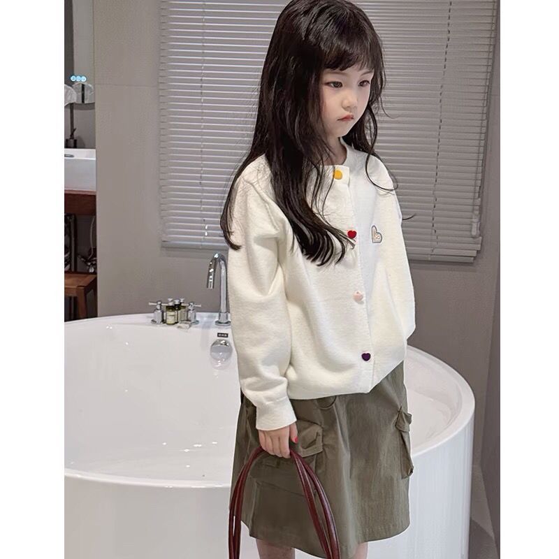 女童针织衫2025春装新款