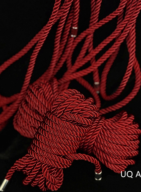 UQ有圈 【送教程】彩色日式捆绑丝绳麻绳绳艺绳缚打结艺术绳子