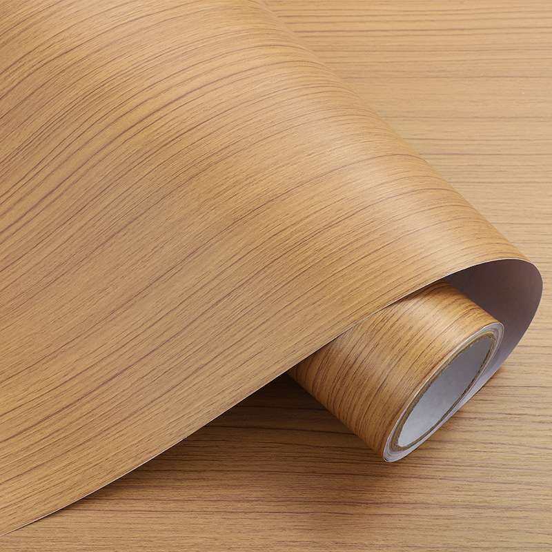 木纹贴黄色科技直纹pvc木纹贴纸衣柜翻新贴纸门家具自粘贴纸墙纸,家装主材,PVC墙纸,淘宝优惠券,粉丝福利购,淘宝优惠卷