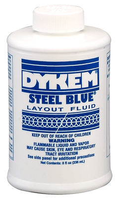 美国原装进口DYKEM STEEL BLUE蓝墨水划线漆80400蓝丹液标识墨水