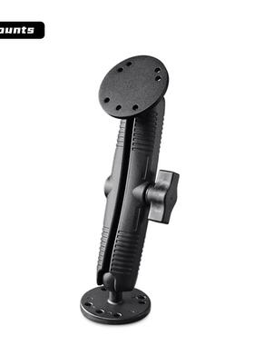 搬运叉车车载终端平板支架17cm长支架三防平板AMPS安装孔固定支架