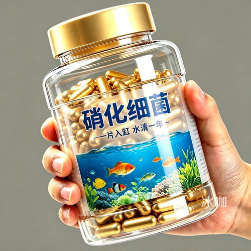 水质净化鱼缸浓缩硝化细菌净水剂