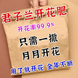 【专治不开花】君子兰快速拔箭授粉专用营养肥防黄叶不对称催花粉