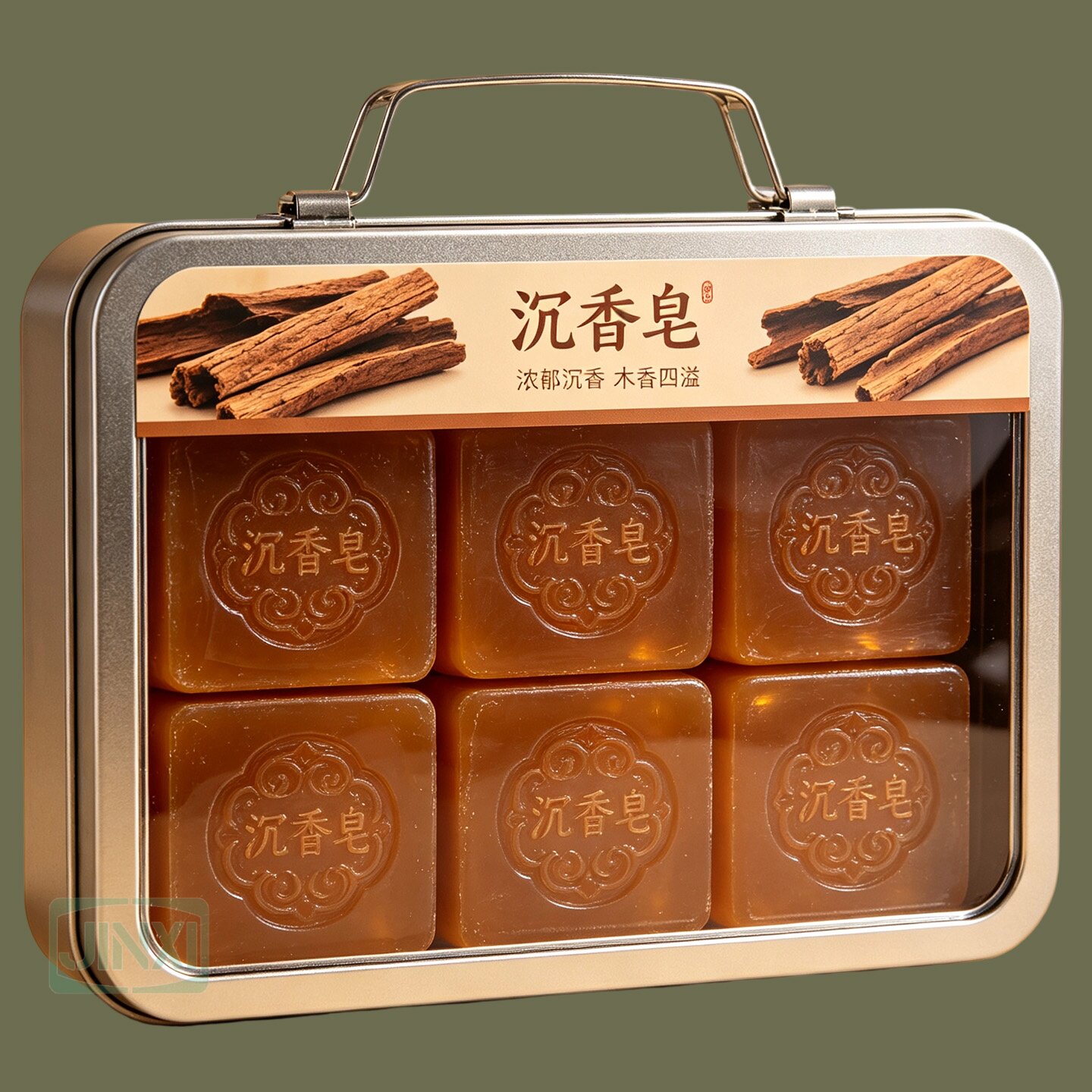 沉香精油手工皂深洁润肤留香
