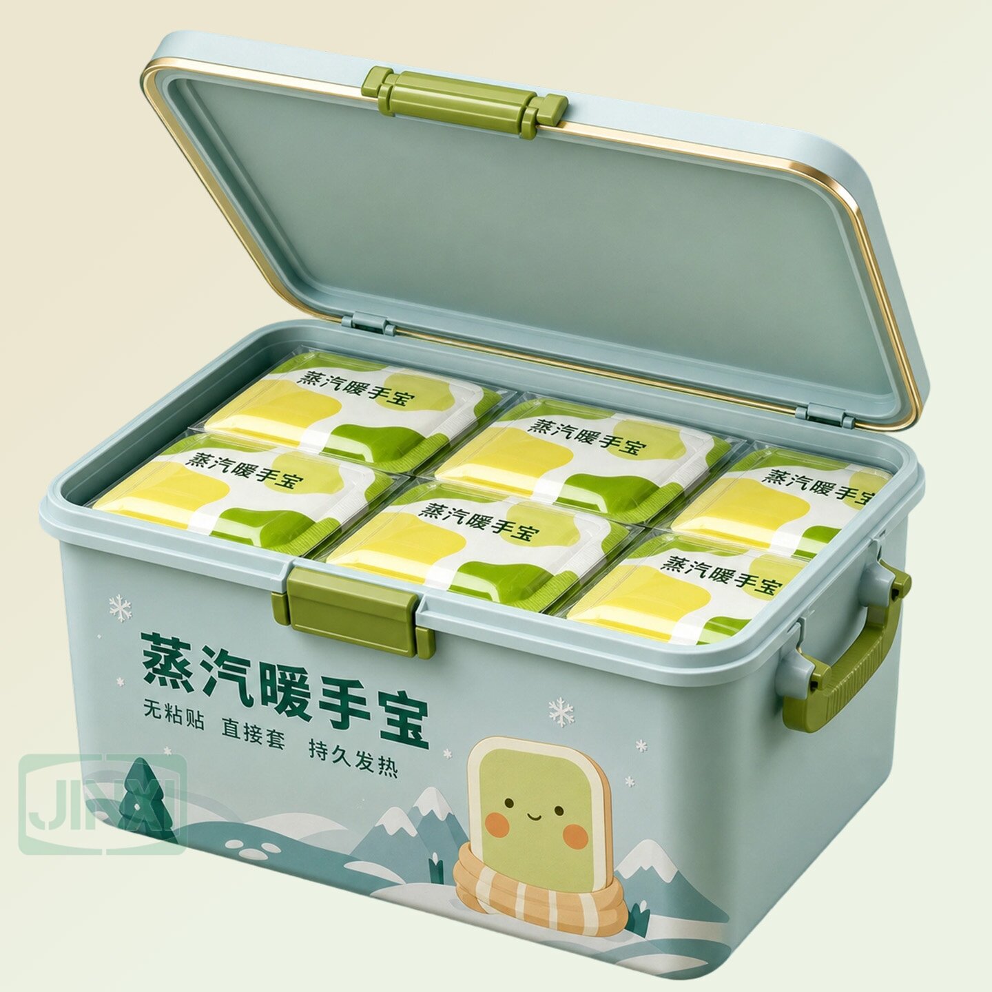 自发热蒸汽热敷暖手贴