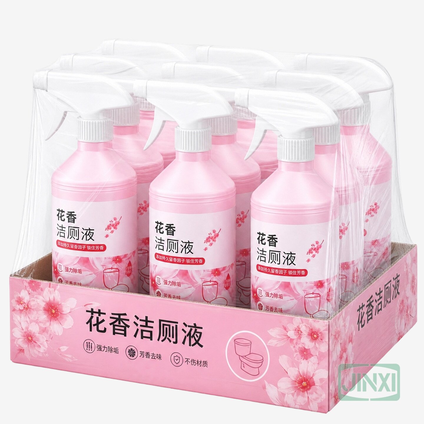 花香浓缩款强力去污去黄垢洁厕液