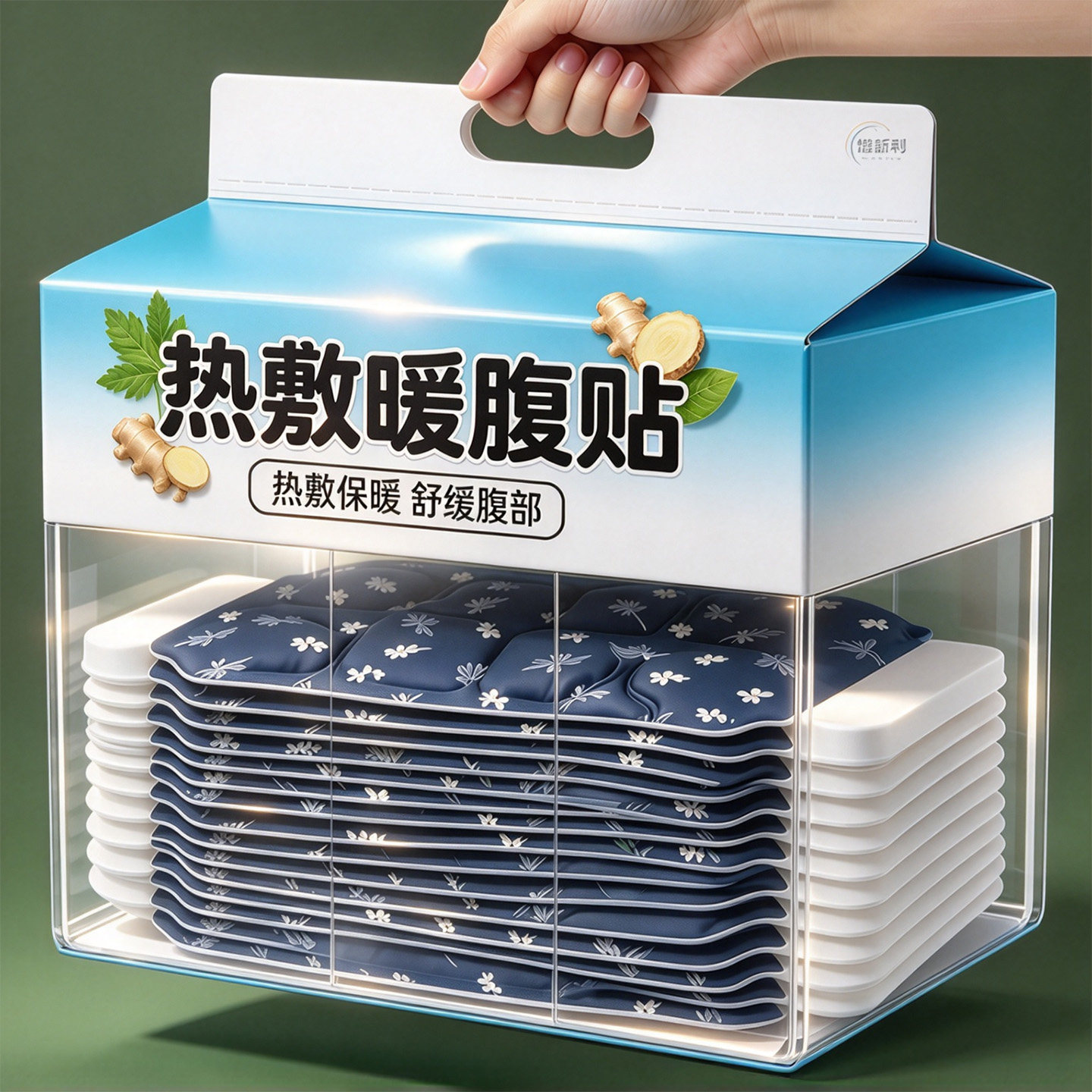 蒸汽热:腰腹贴【腰腹猛猛暖】