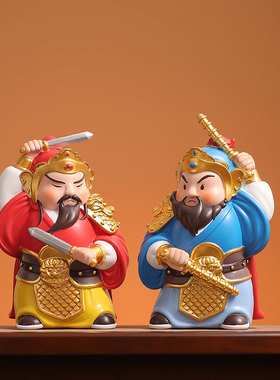 秦琼尉迟恭鞋柜入户装饰搬家礼物