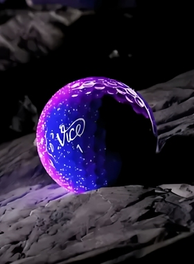 新款vice golf高尔夫球限量银河色 pro高水准稳定三层球美国代购