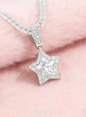轻奢小众满天星闪钻锁骨链女款