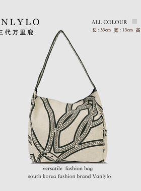 包三代万里鹿新款单肩包3613