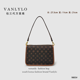 【老花包】包三代万里鹿新款单肩包9805