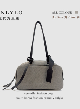 【汉麻大号保龄球】包三代万里鹿新款单肩包3291