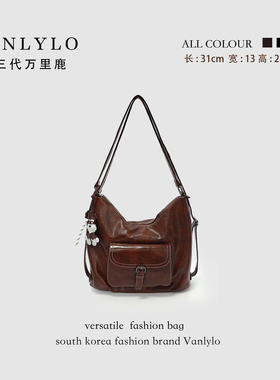包三代万里鹿新款单肩包3622