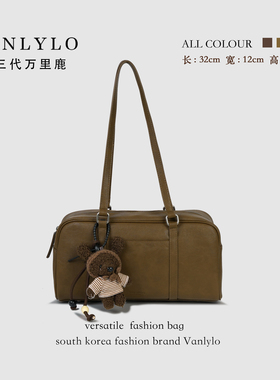 包三代万里鹿新款单肩包7329