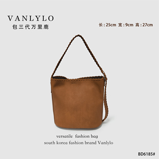 手提包BD6185 包三代万里鹿新款 小象坚果大水桶