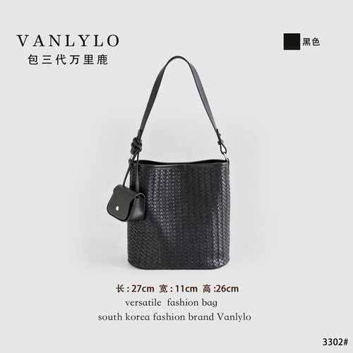 包三代万里鹿新款单肩包3302
