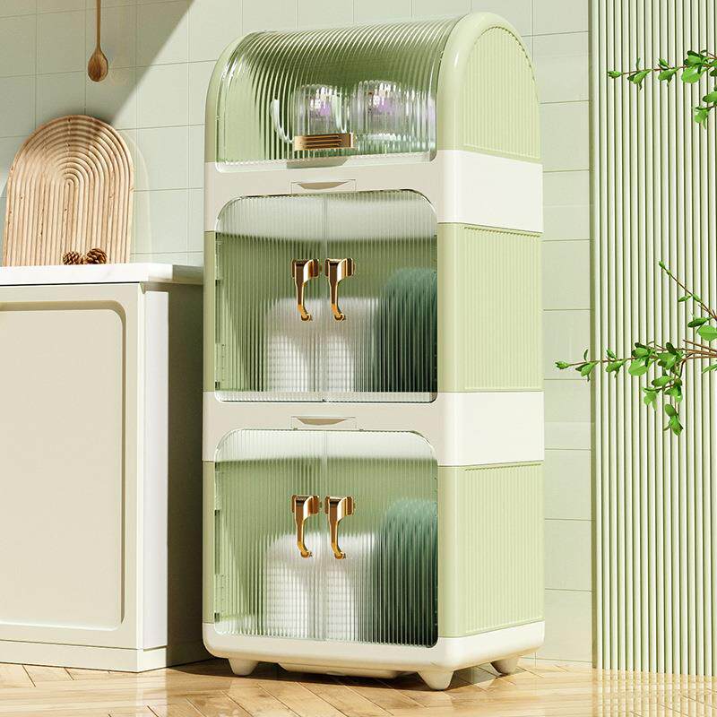新款厨房沥水碗柜带盖放碗箱装碗碟盘筷子餐具家用置物架收纳盒