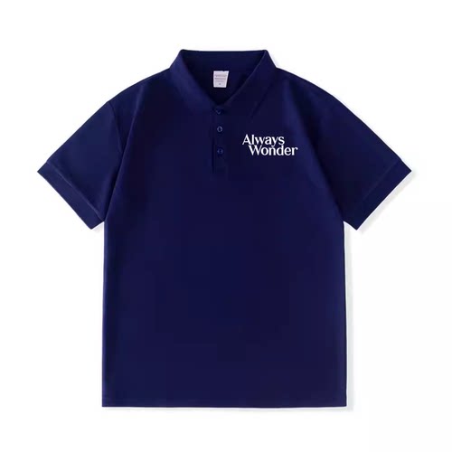 Lingorm邝玲玲同款POLO衫宽松短袖T恤女Always Wonder上2026衣服