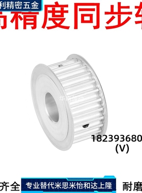 同步带轮HTD8M同步轮8M18齿宽32内孔8 10 12 14 15 17 19两面平AF