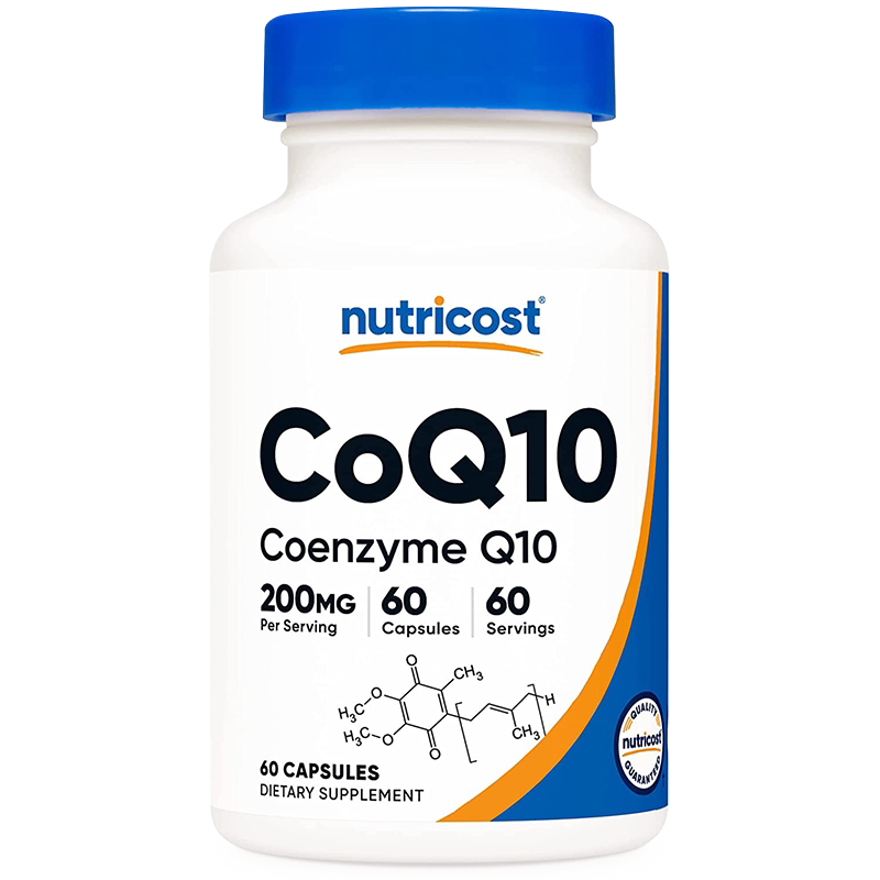 Nutricost美国辅酶Q10保护心脏强效护心缓解老化高吸收胶囊正品