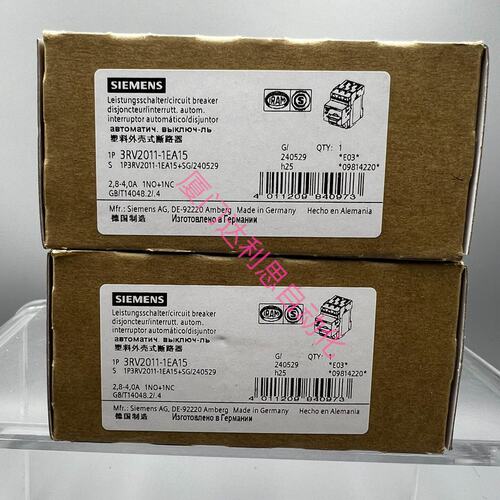 议价电动机保护断路器3RV2011-1EA153RV20111EA15