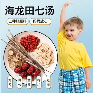 海龙田七成长汤煲汤泡酒佳品海龙干货田七黄芪枸杞红枣中药材原料