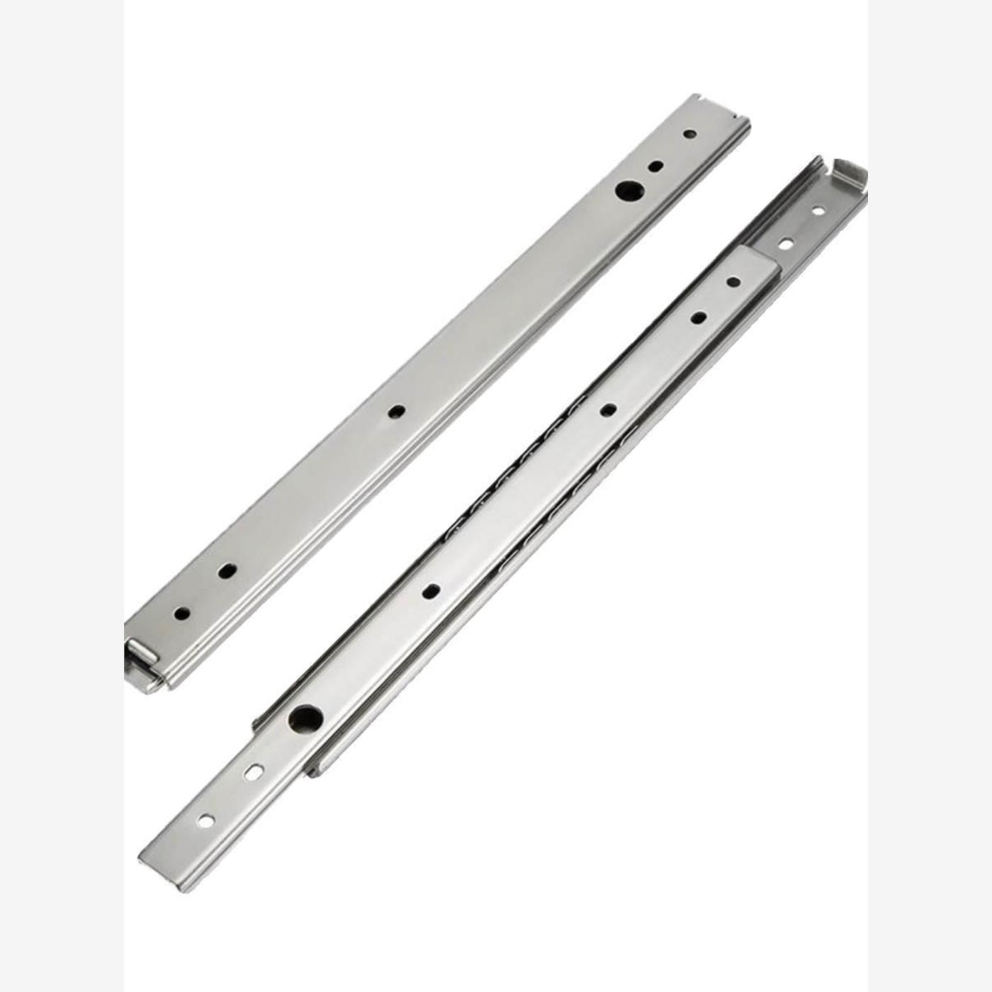 不锈钢两段滑轨C-SSRN36Y12/14/16/18/20/22/24/26/28两节导轨