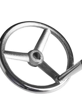 镀铬铸铁机床手轮圆手轮直径C-AHLN80 100 120 160 200 250 300MM