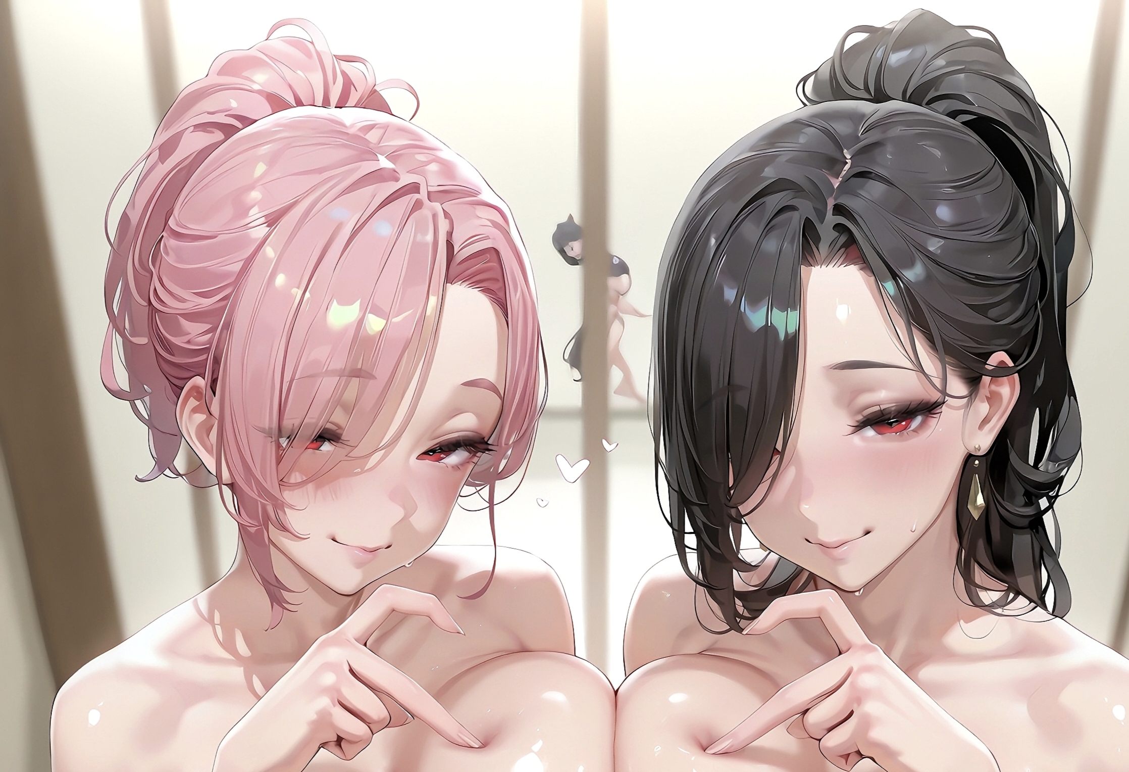 领家姐妹 夜魅，桃夭 性感双面亚克力立牌