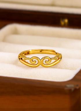紧箍咒戒指女时尚新中式气质百搭