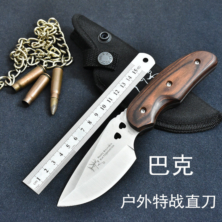 极端日式武力刀高碳弹簧钢芬兰军士收藏礼品工艺刀具削纸刀小丑刀