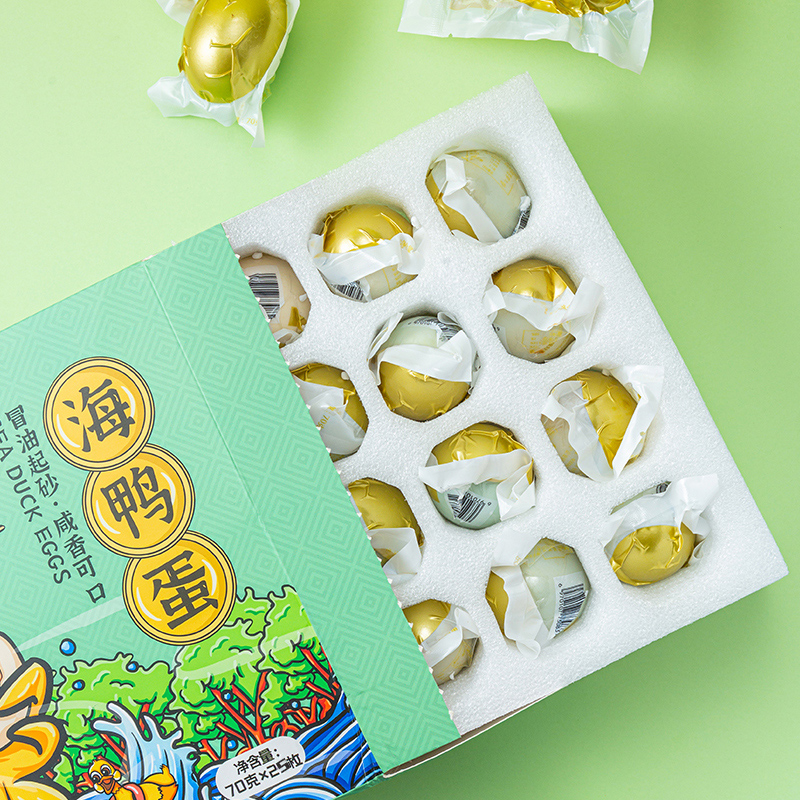 广西红树林烤海鸭蛋25枚大蛋